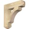 Ekena Millwork Legacy Craftsman Rough Sawn Bracket, Douglas Fir, 4"W x 18"D x 18"H BKT04X18X18LEC04RDF - alternate 1
